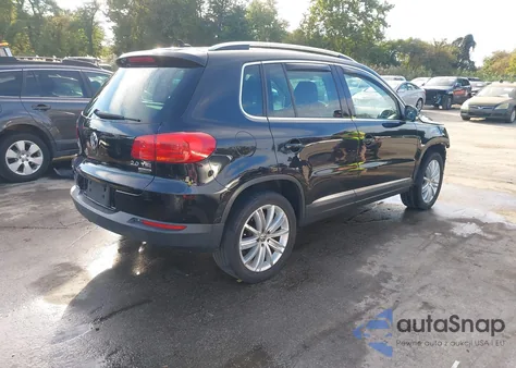 2014 Volkswagen Tiguan Sel from USA, damaged, VIN WVGBV3AX0EW550323